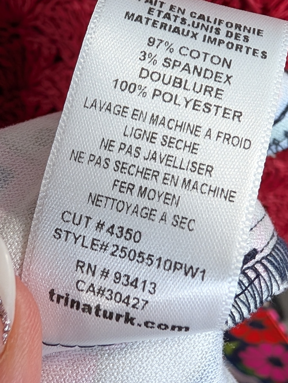 Trina Turk Corbin 2 Floral Shorts NWT Size 12 Bright Tropical Print - Picture 8 of 8